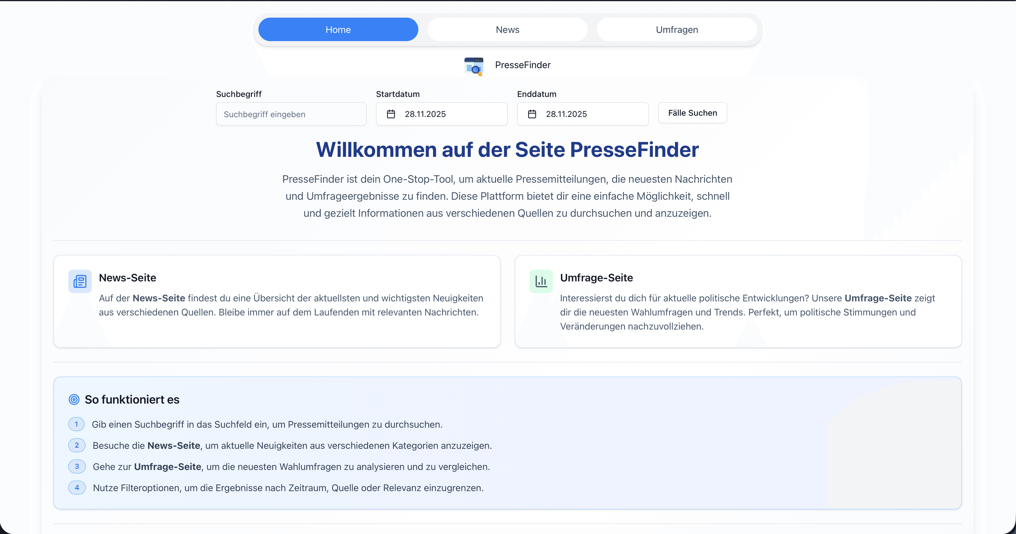 Pressemitteilungsportal